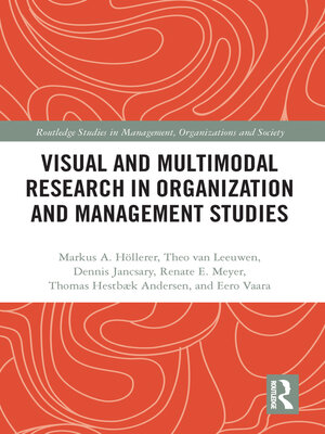 cover image of Visual and Multimodal Research in Organization and Management Studies